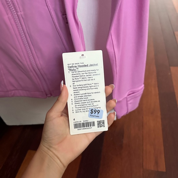 Never worn - Define Hooded Jacket *Nulu - Picture 2 of 6